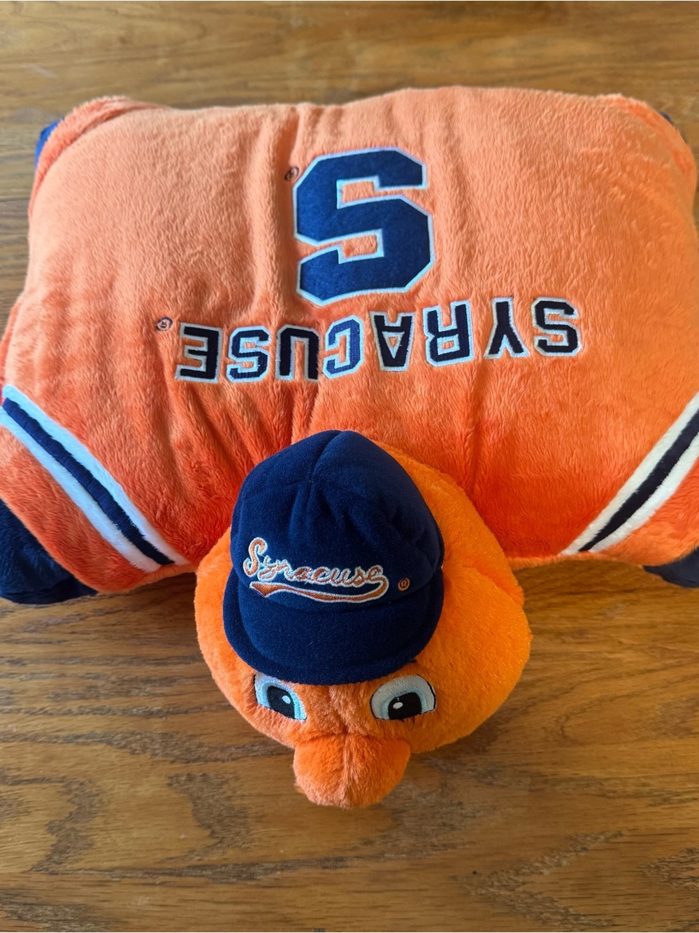Pillow Pets Pet Syracuse University Orangemen Otto Mascot Orange Plush 18" Stuff